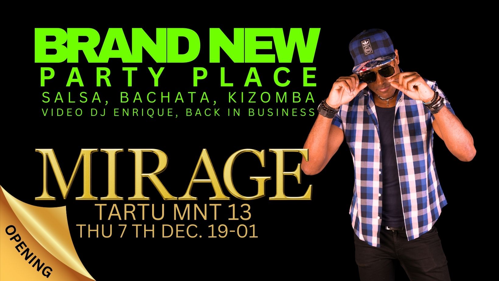BRAND NEW PARTY PLACE