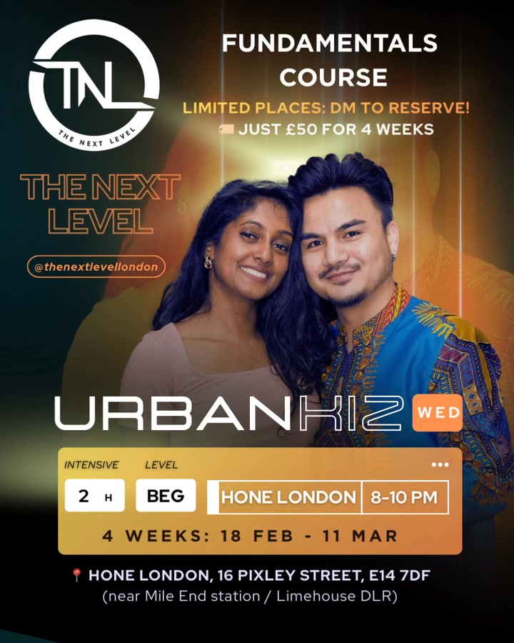 Urban Kiz Fundamentals Course (London)