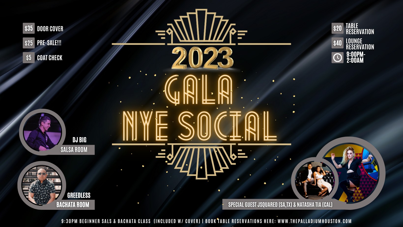 2023 GALA NYE Salsa & Bachata Social