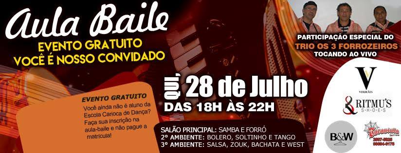 Aula Baile Gratuita + Trio De Forró Ao Vivo