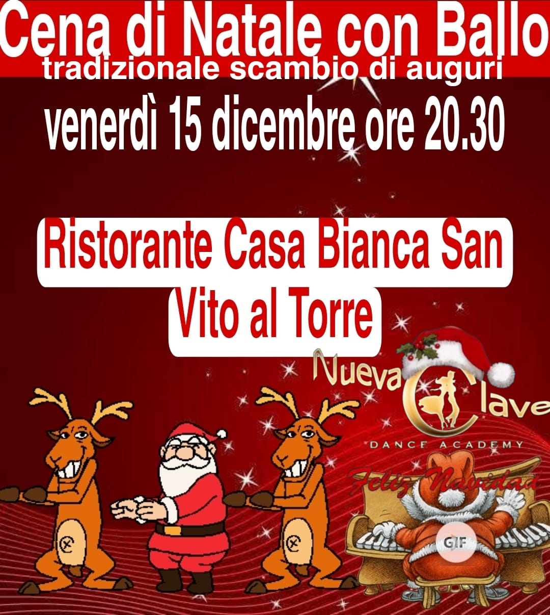 CENA DI NATALE (con ballo) 2023