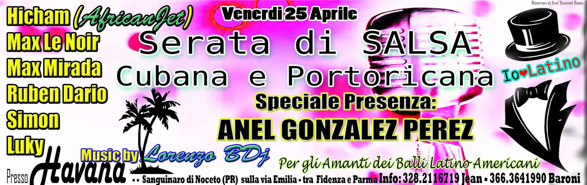 HAVANA LATINO << Speciale Presenza : ANEL GONZALEZ PEREZ >>