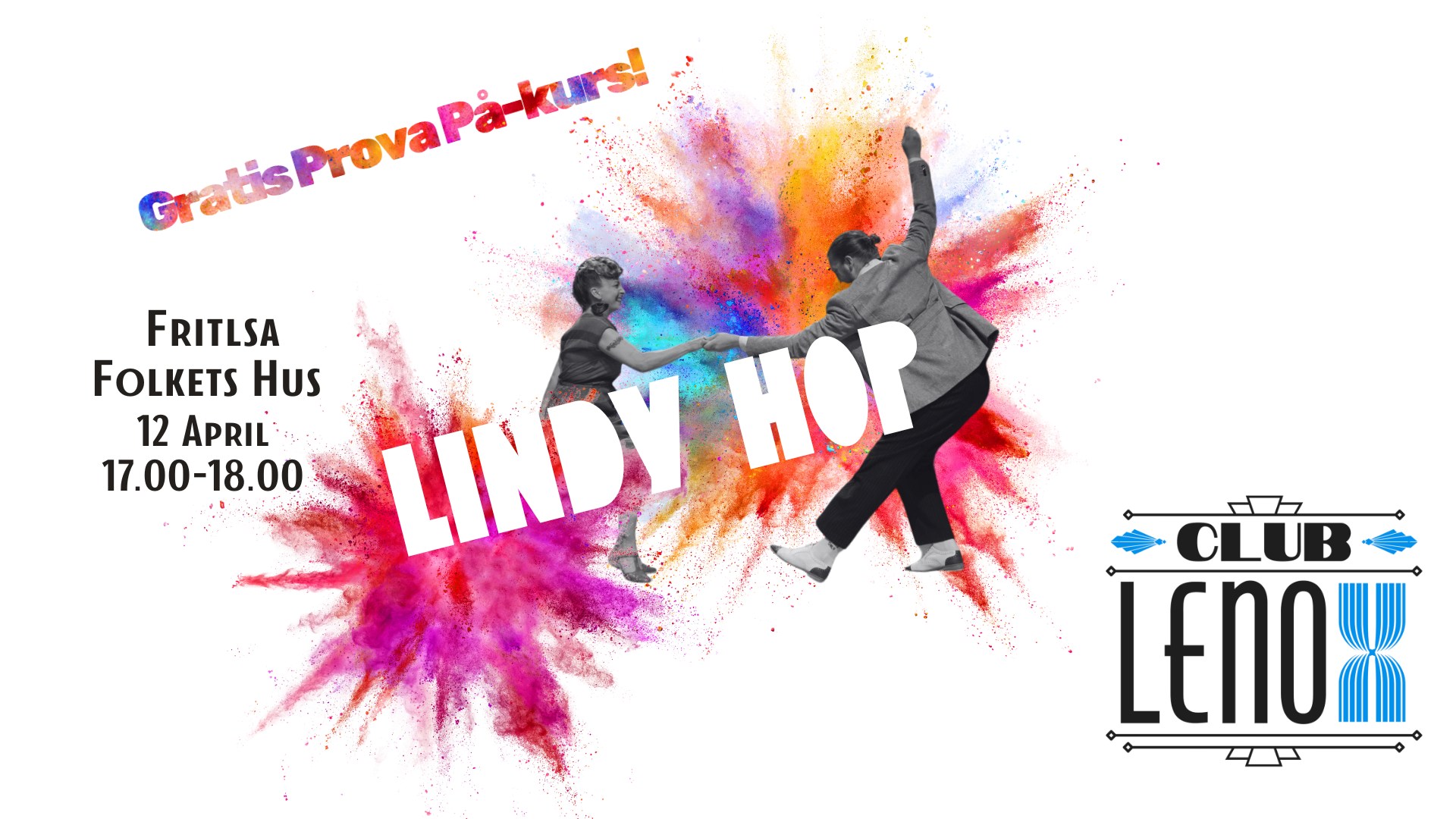 Prova På Lindy Hop - Dalsjöfors Folkets Park