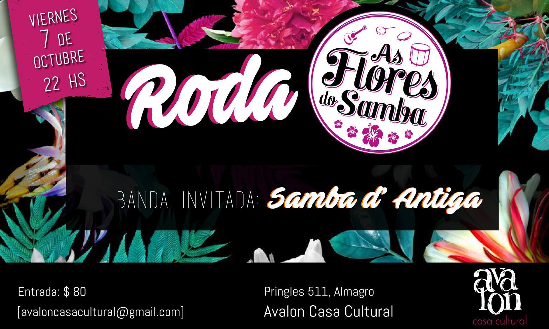 Roda das Flores do Samba + Samba d'Antiga & convidados