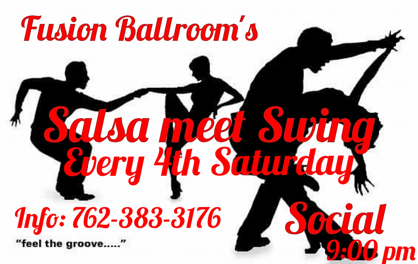 Fusion Ballroom's Salsa Meets Swing Social