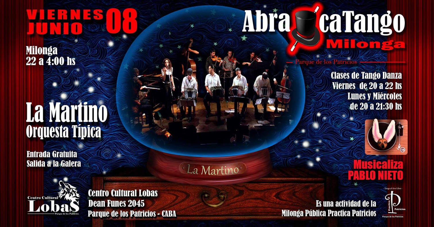 Abracatango Milonga - Viernes 08 De Junio!