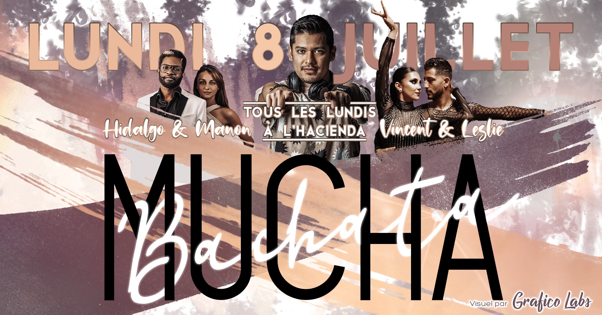 Mucha Bachata ! en plein air à L'Hacienda ( Tous les lundis )