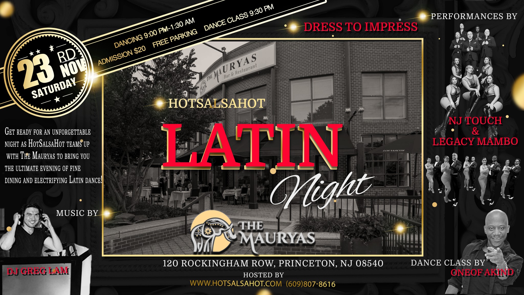HotsalsaHot Latin Night at The Mauryas