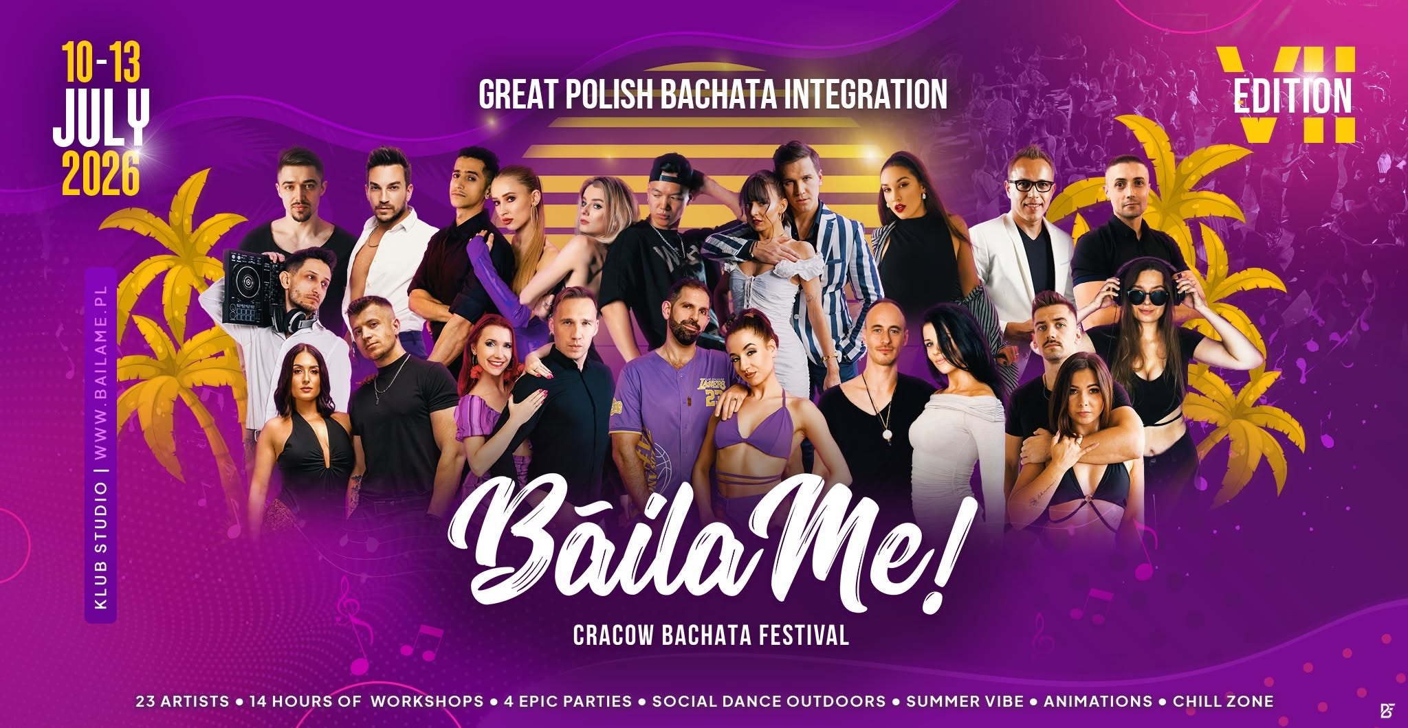 BáilaMe Cracow Bachata Festival 2026 - Official Event