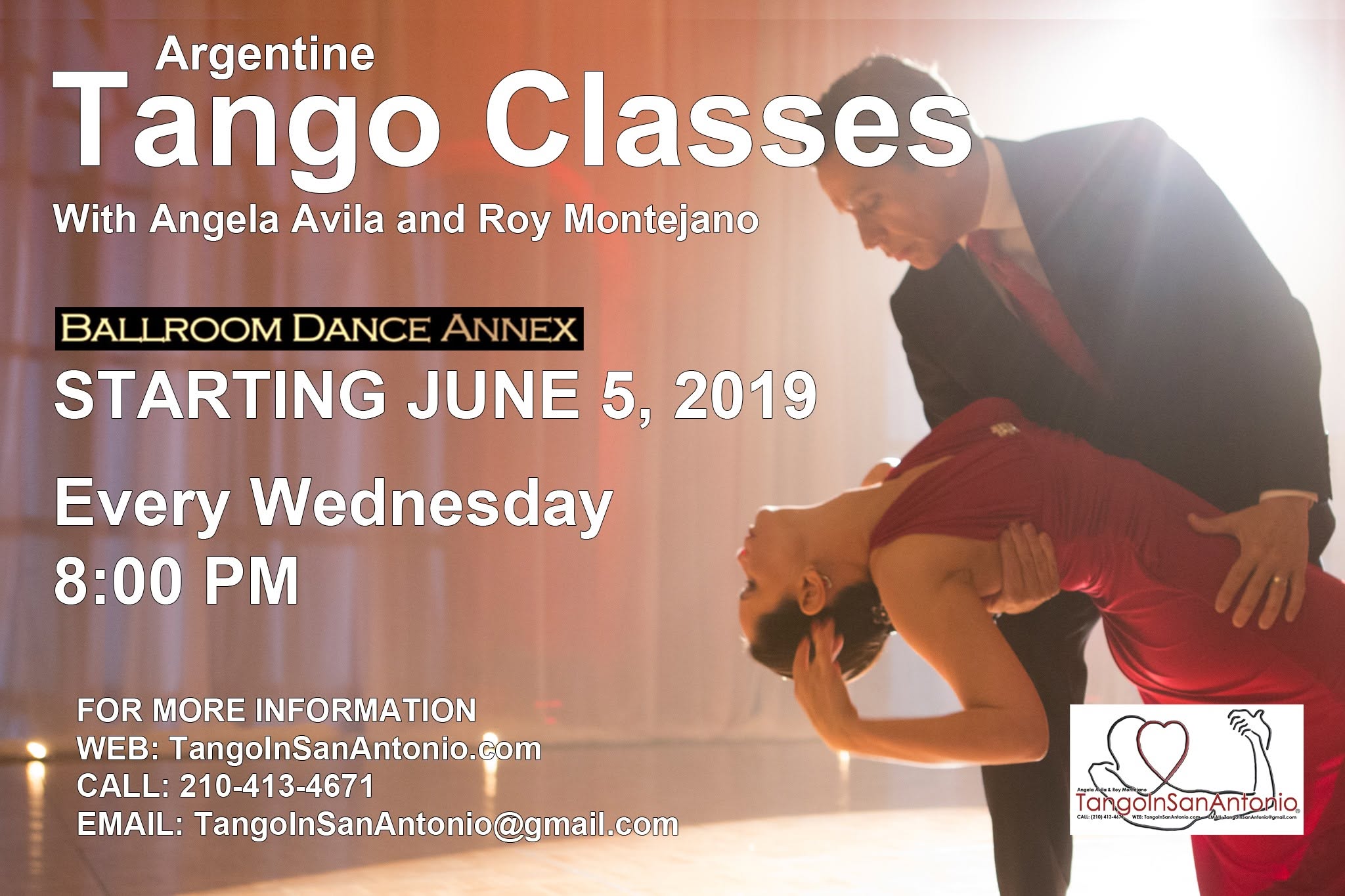 Argentine Tango Classess - Every Wendsday Night