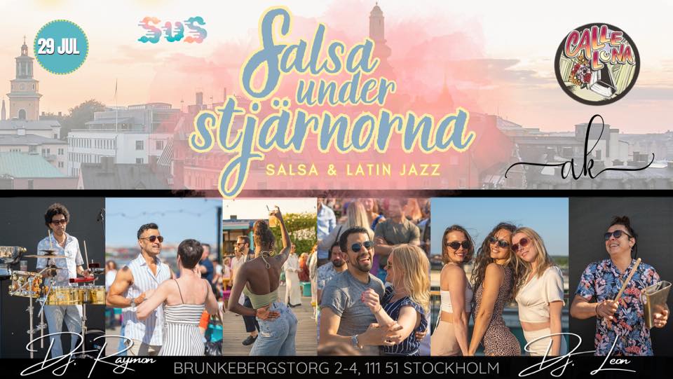 Salsa Under Stjärnorna - 29e Juli dagsfest - Calle Luna LIVE
