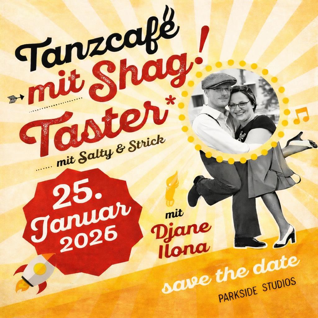 Swing Jets Tanzcafé mit Shag Taster