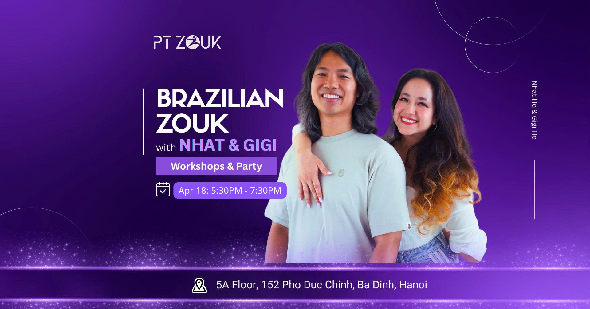 Brazilian Zouk Workshops with Nhat & Gigi