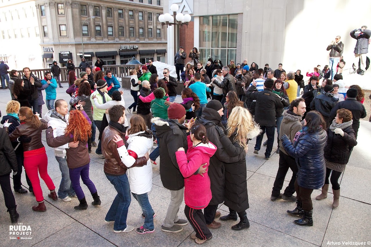 Flashmob International de Rueda de Casino 2016 - Montréal