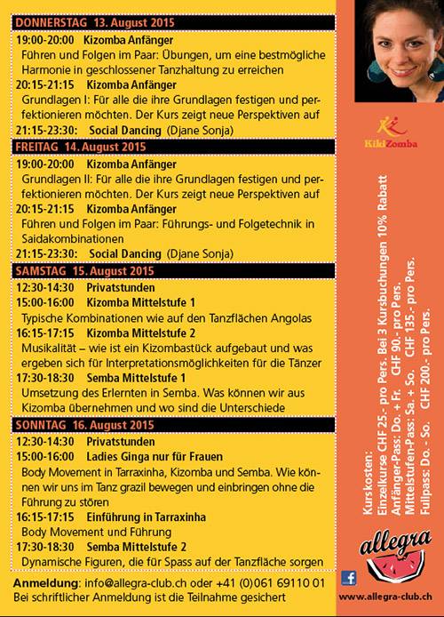 Kizomba & Semba Weekend with Sonja KikiZomba (Brüssel)