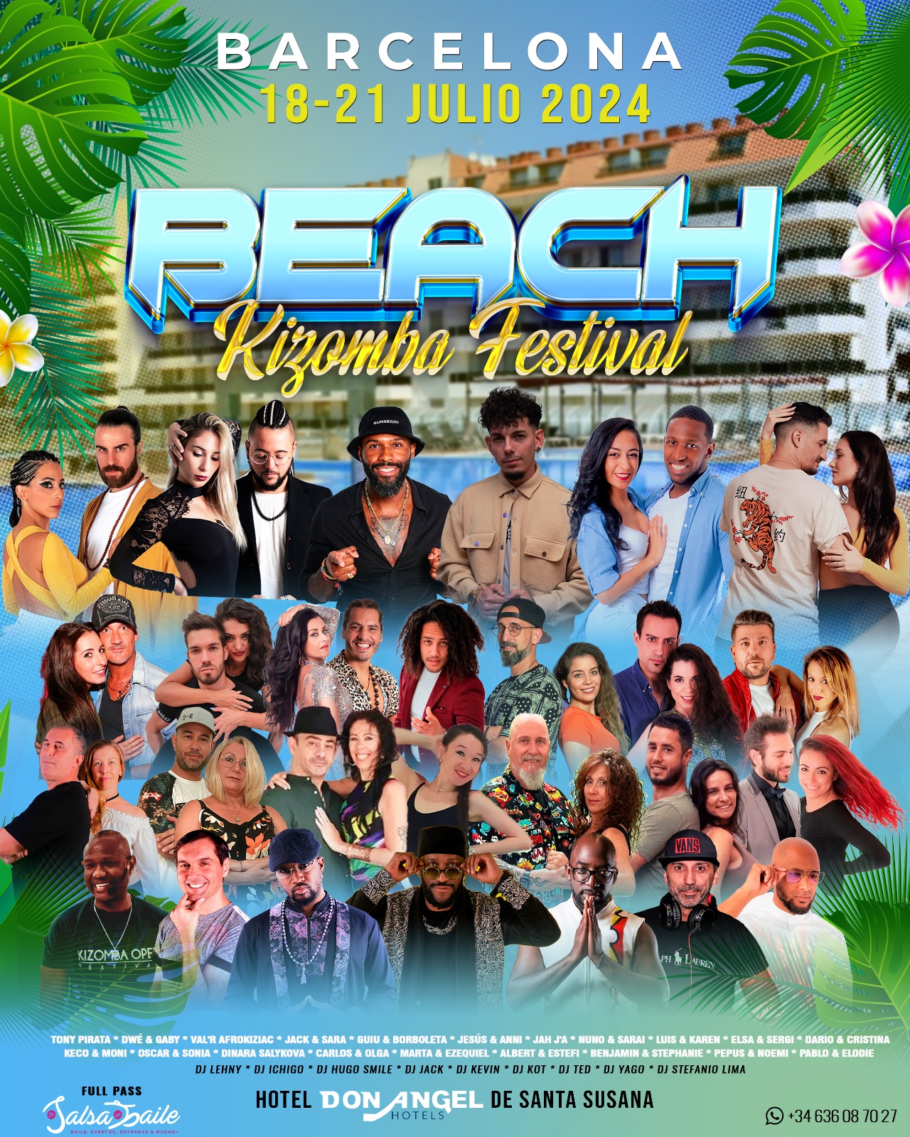 BEACH KIZOMBA FESTIVAL 2024 (Official Event)