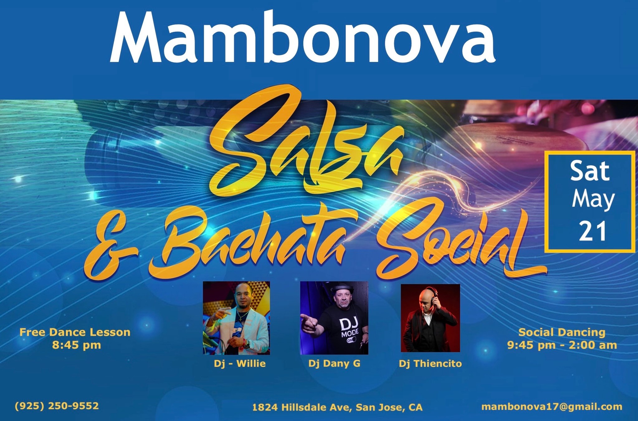 Mambonova Salsa & Bachata Social