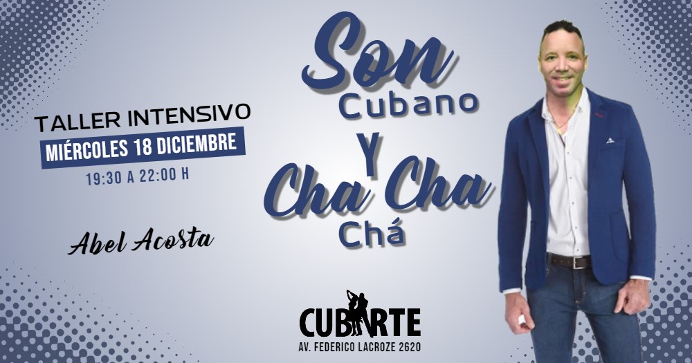 Intensivo de SON y CHA CHA CHÁ con Abel, 18 Dic.