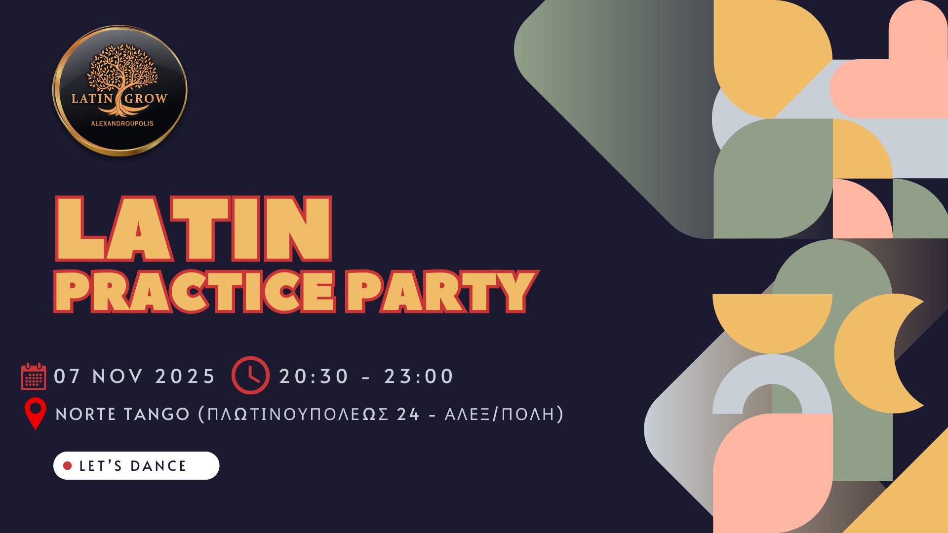 Latin Practice Party (in-house) 07 11 2025