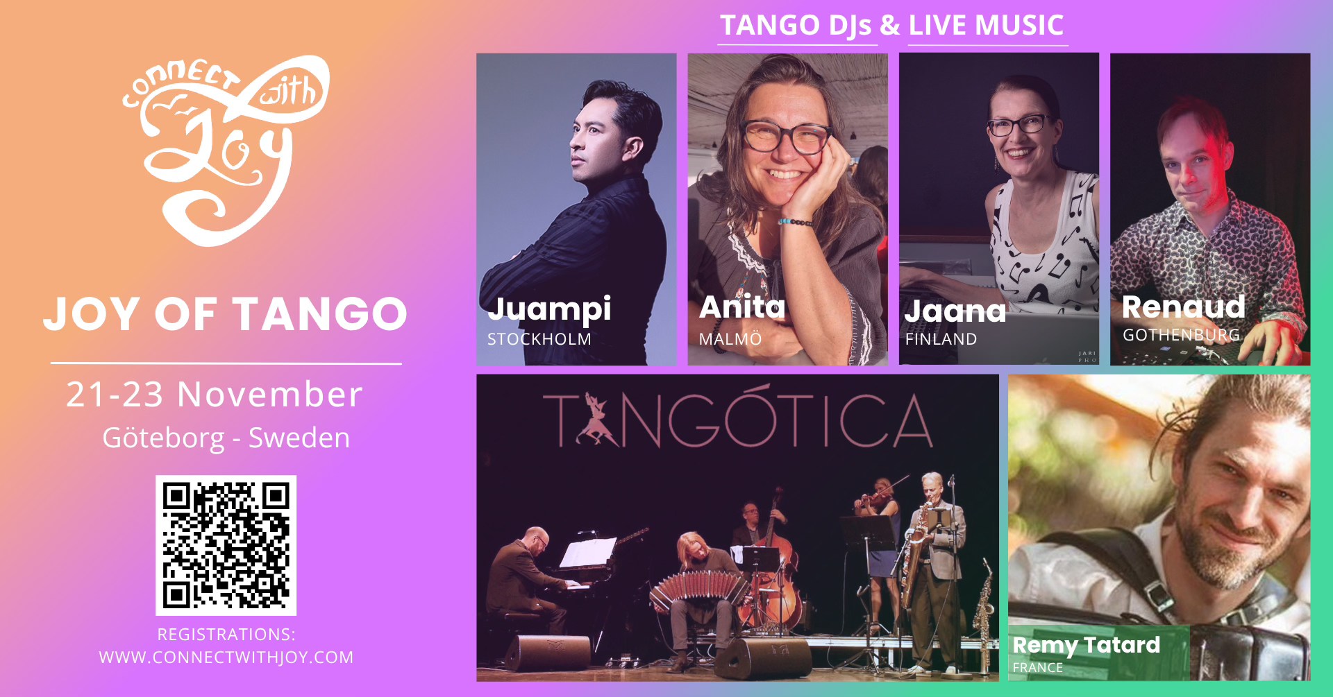 FULLY BOOKED Joy of Tango Marathon - November edition.