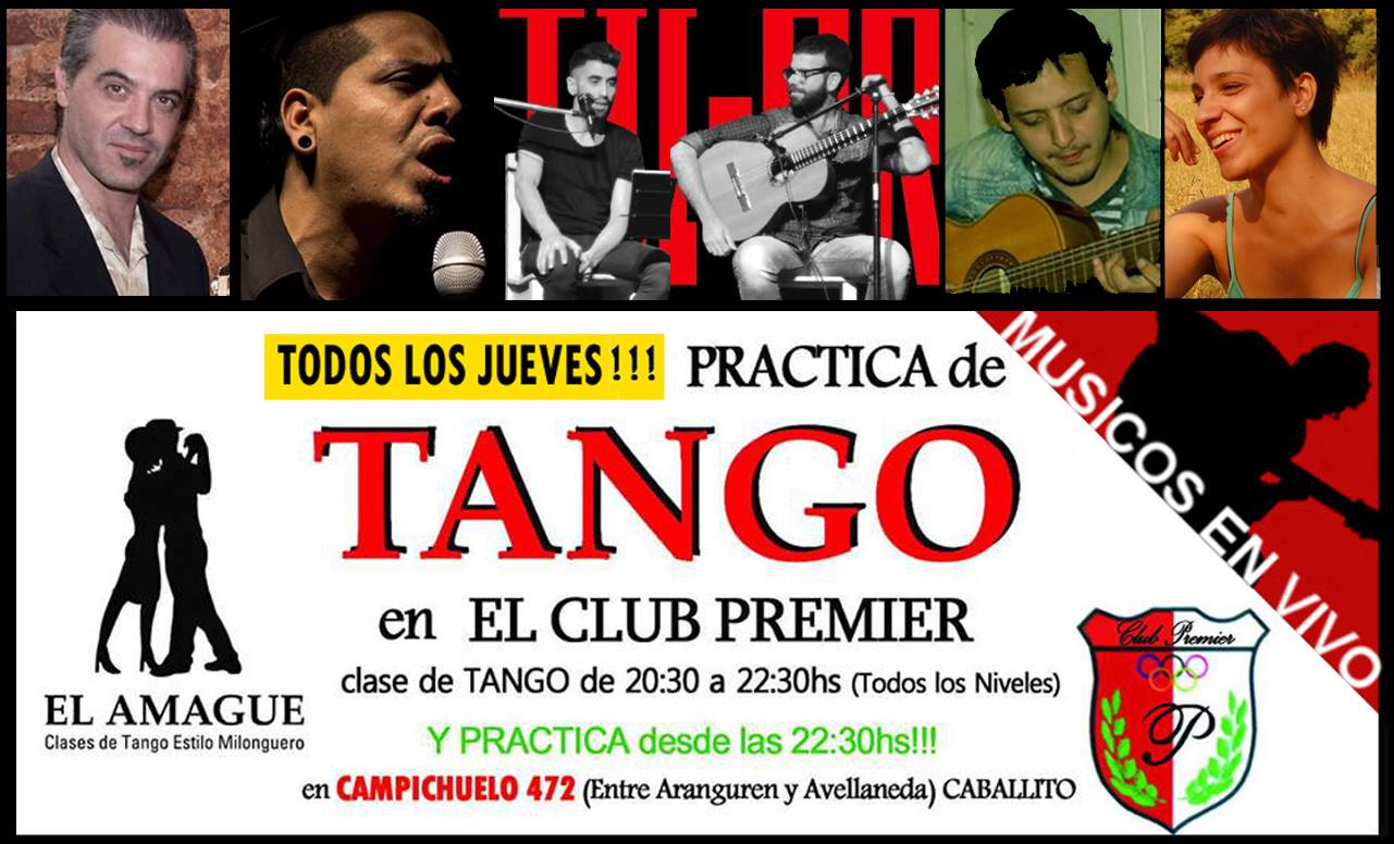 Practica-Milonga! La Garufa de "El Amague" jueves 29 de Junio!