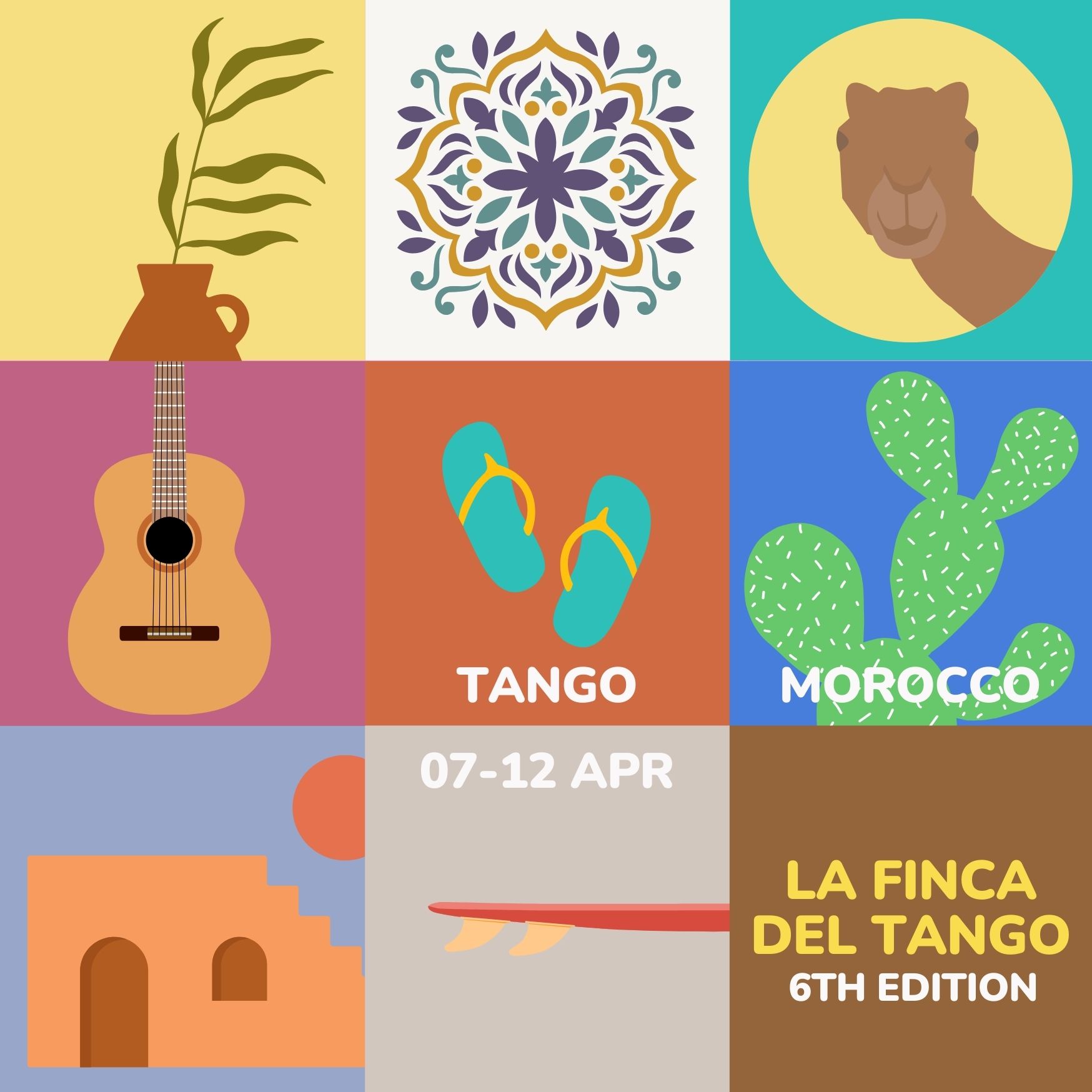 La Finca del Tango 6th Edition: Morocco x Eva Tsigkanou & Gustavo Colmenarejo