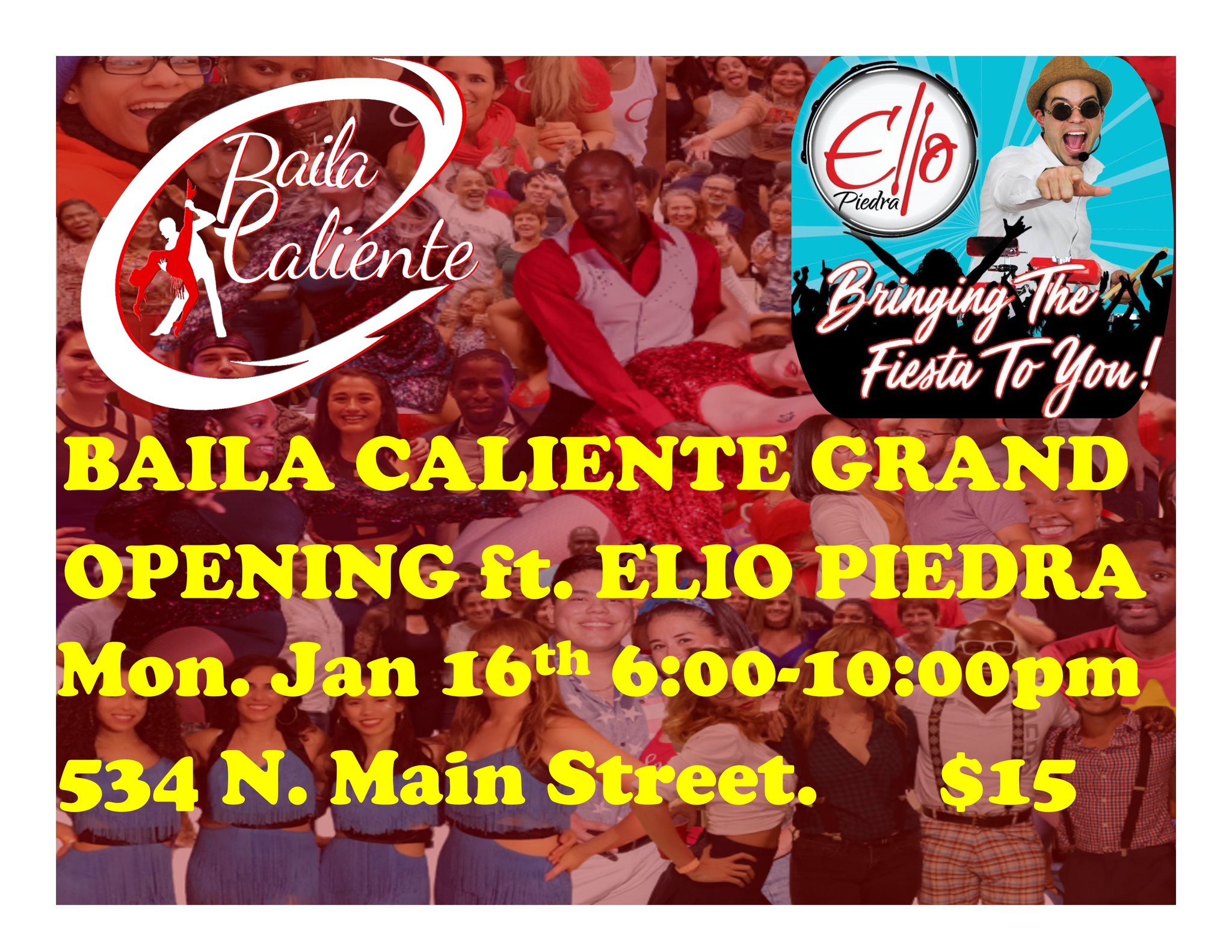 Baila Caliente Grand Opening