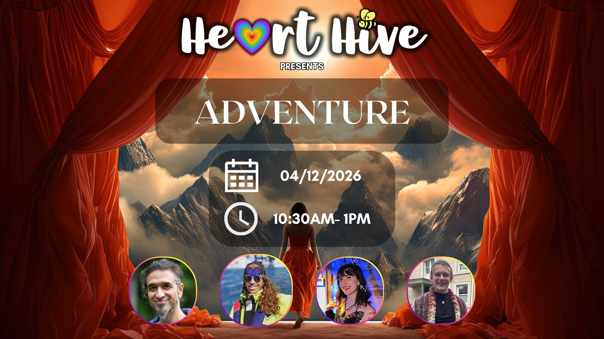 Heart Hive - ADVENTURE - Ecstatic Dance & Free Brunch