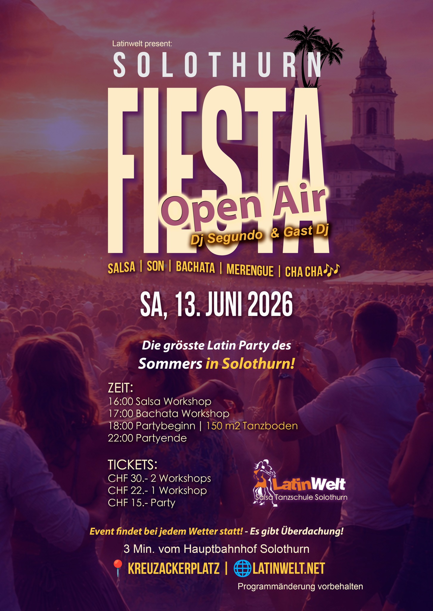 FIESTA OPEN AIR!: SALSA, BACHATA, SON... SOLOTHURN