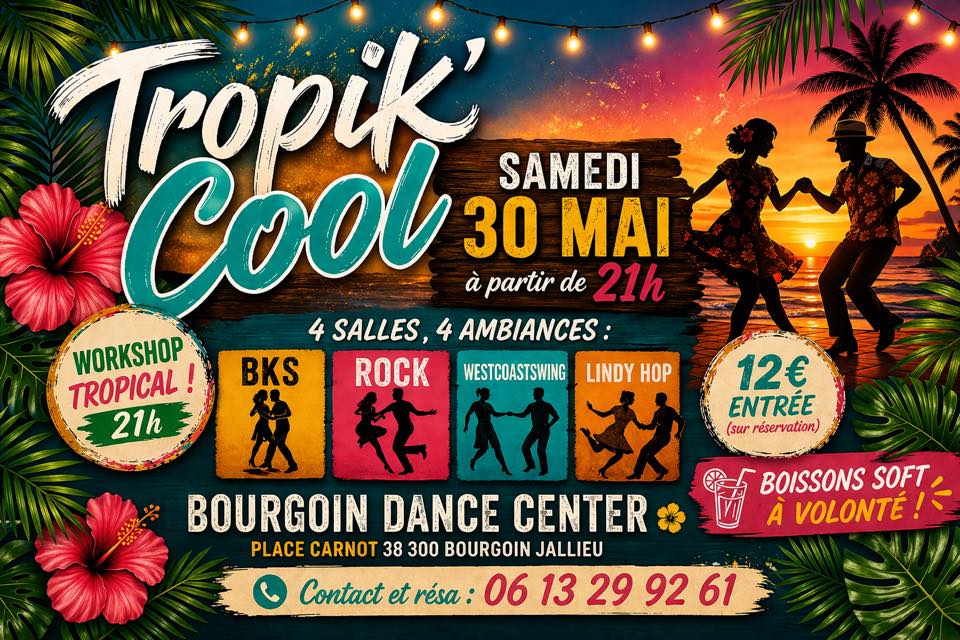 Soirée TROPIK’COOL