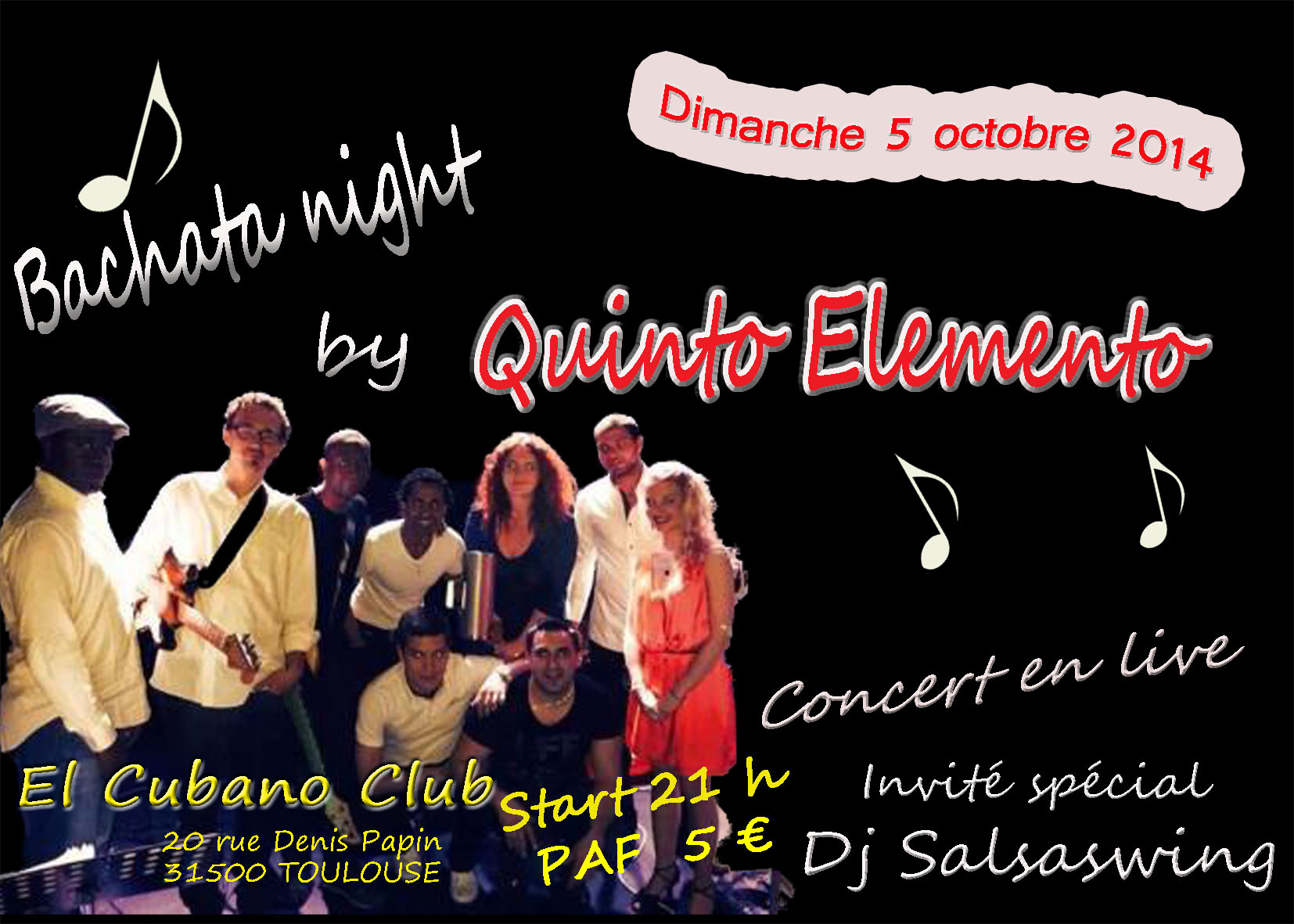 Bachata night by Quinto Elemento