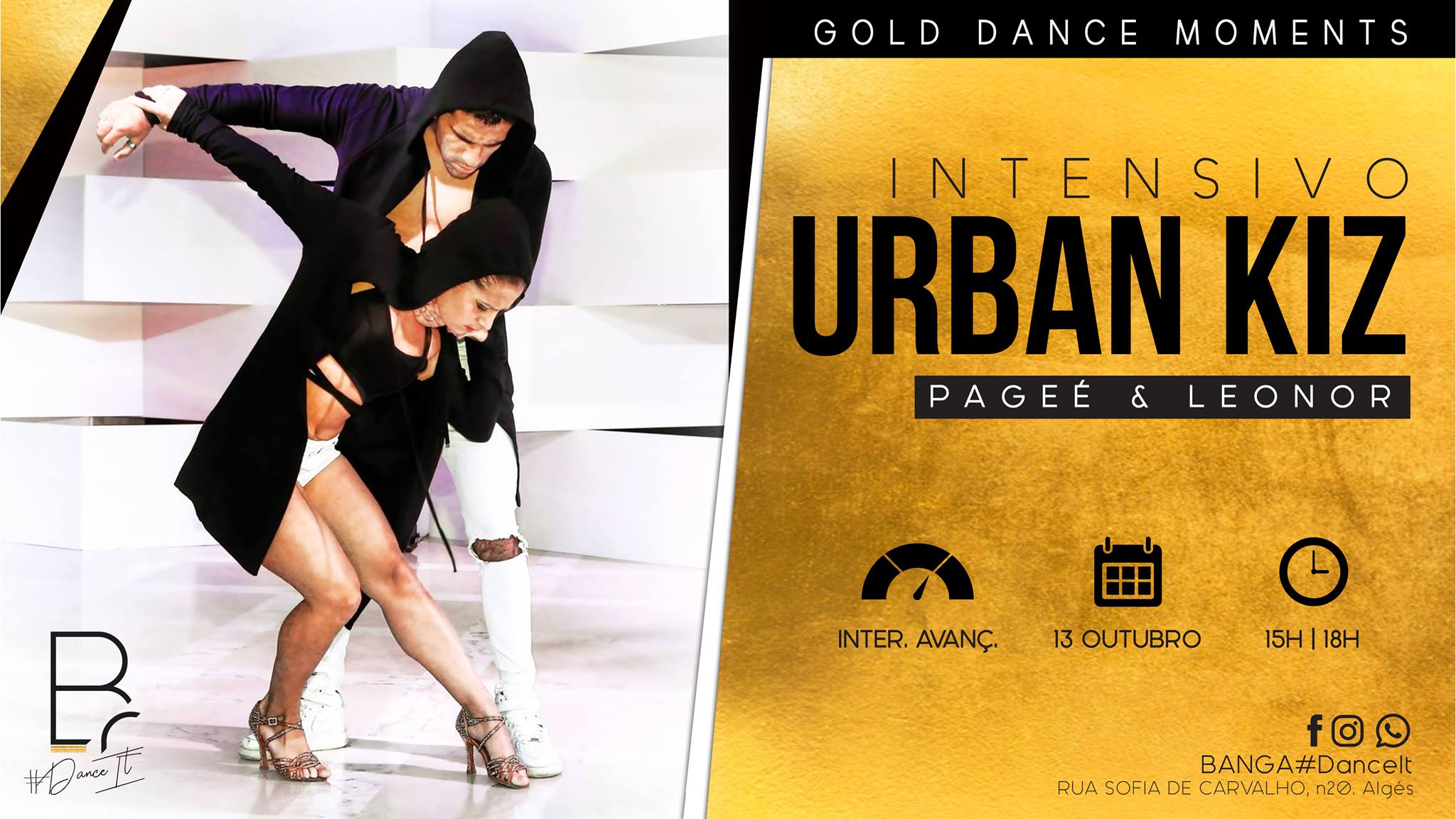 Intensivo de Urban Kiz com Pagee & Leonor