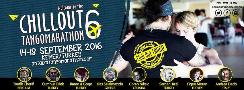 Chill Out Tango Marathon 6th Edition 14-18 September 2016