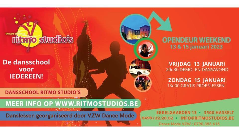 Opendeurweekend met GRATIS proeflessen