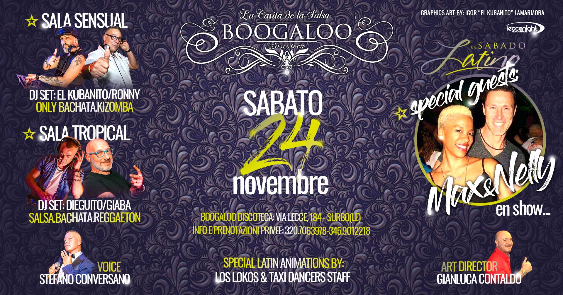 Boogaloo "El Sabado Latino" 24 novembre 2018