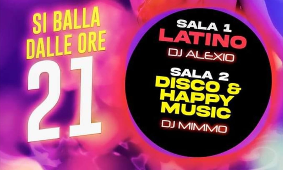 LA DOMENICA con LATINO e DISCO