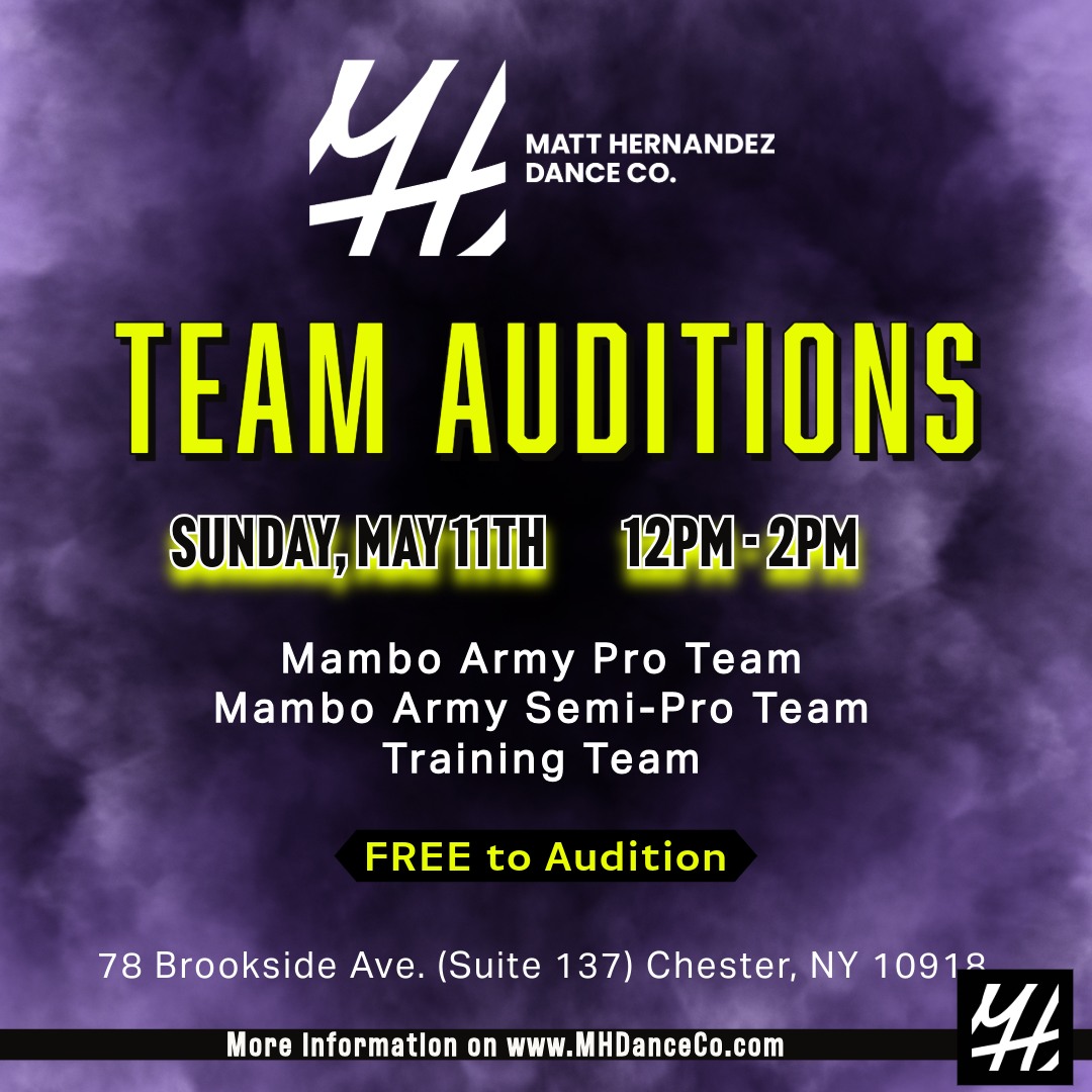 MH Dance Co. - Team Auditions (Salsa On2)