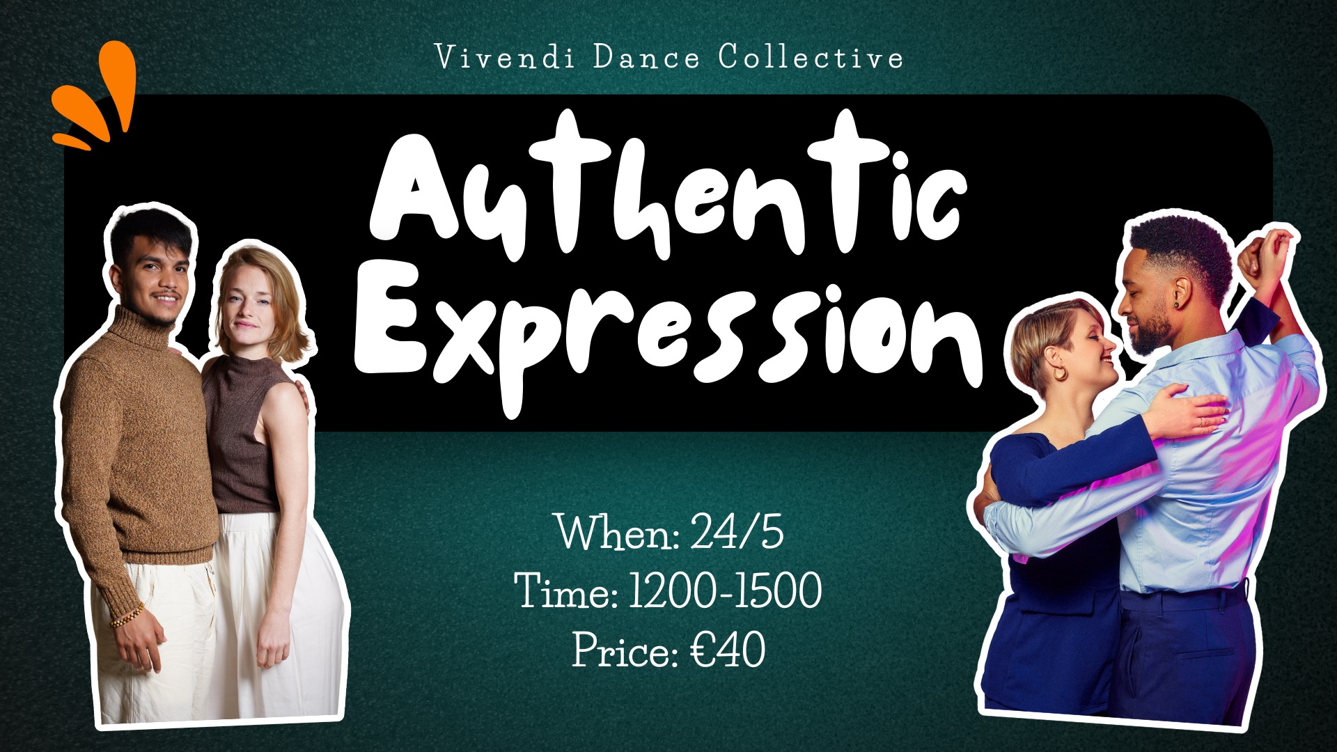 AUTHENTIC EXPRESSION with Steffie & Carlos