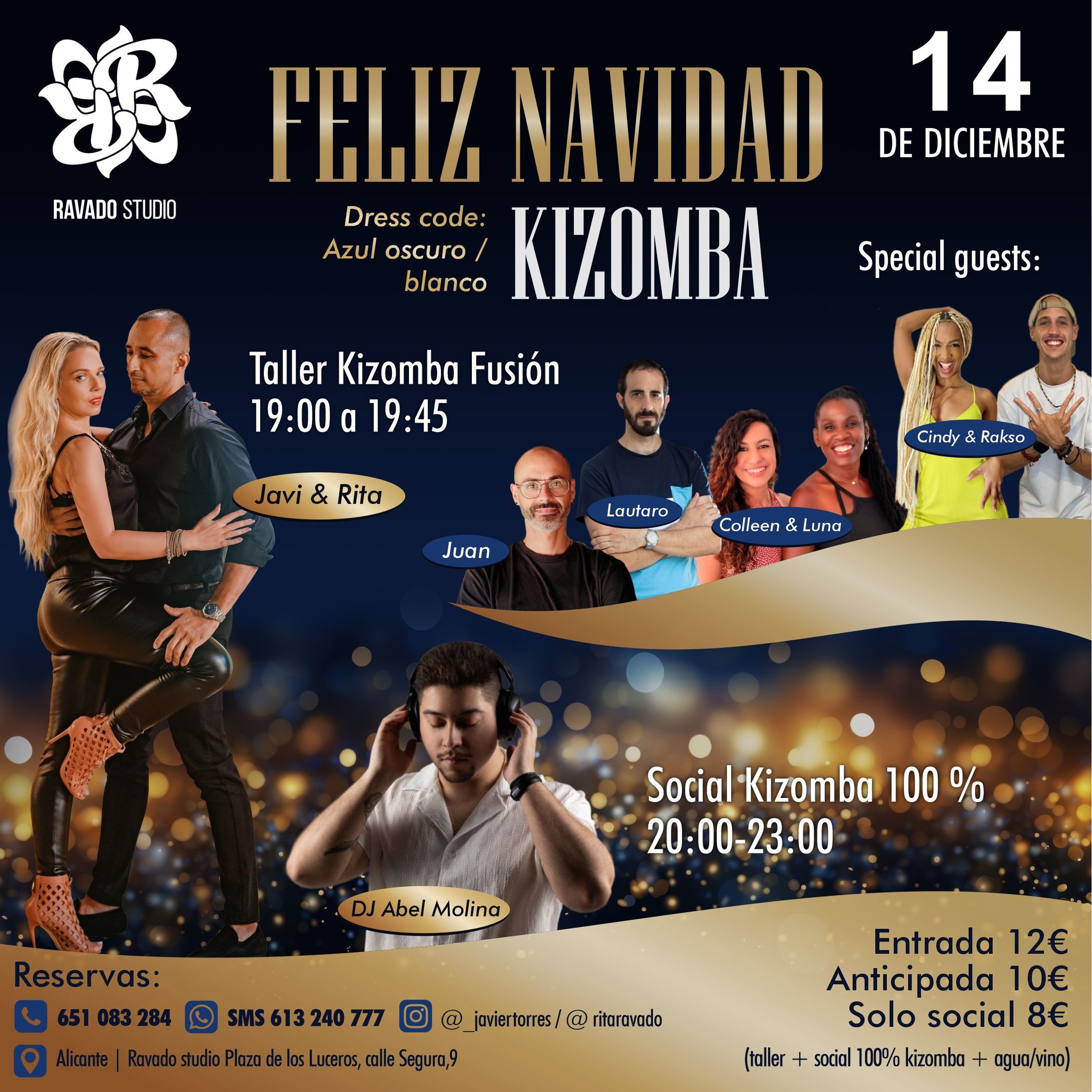 Feliz Navidad Kizomba Alicante España