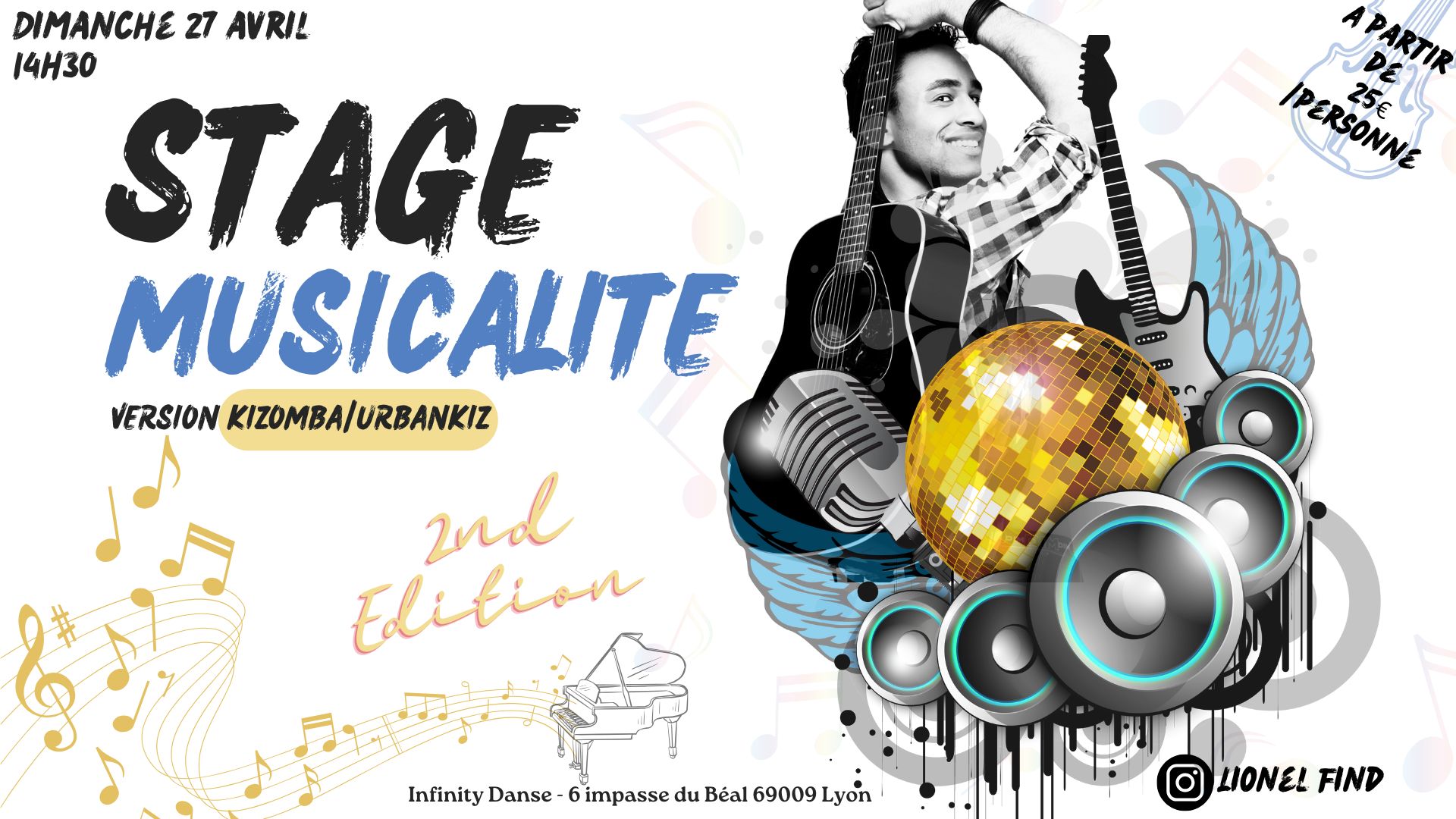 Stage de musicalité - version Kizomba urbankiz