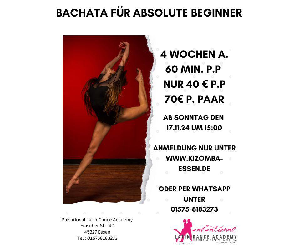 Bachata Kurs für Beginner