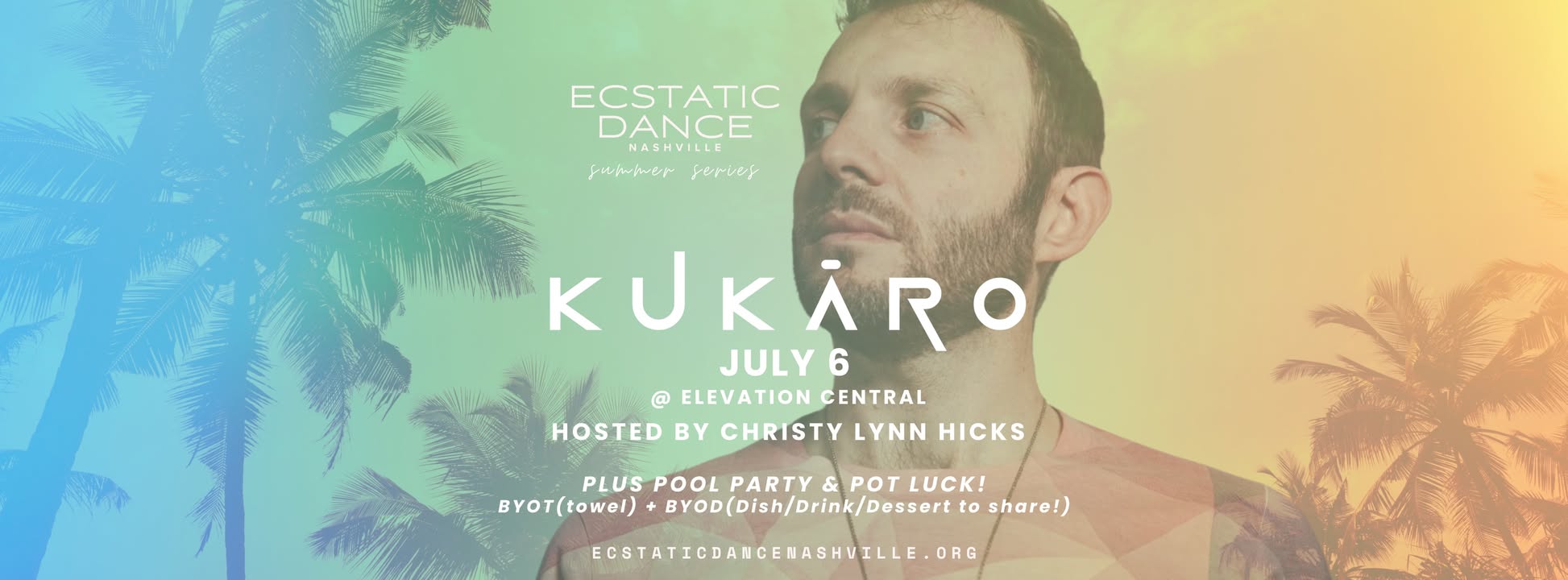 Ecstatic Dance Nashville w DJ Kukáro & Host Christy Lynn Hicks