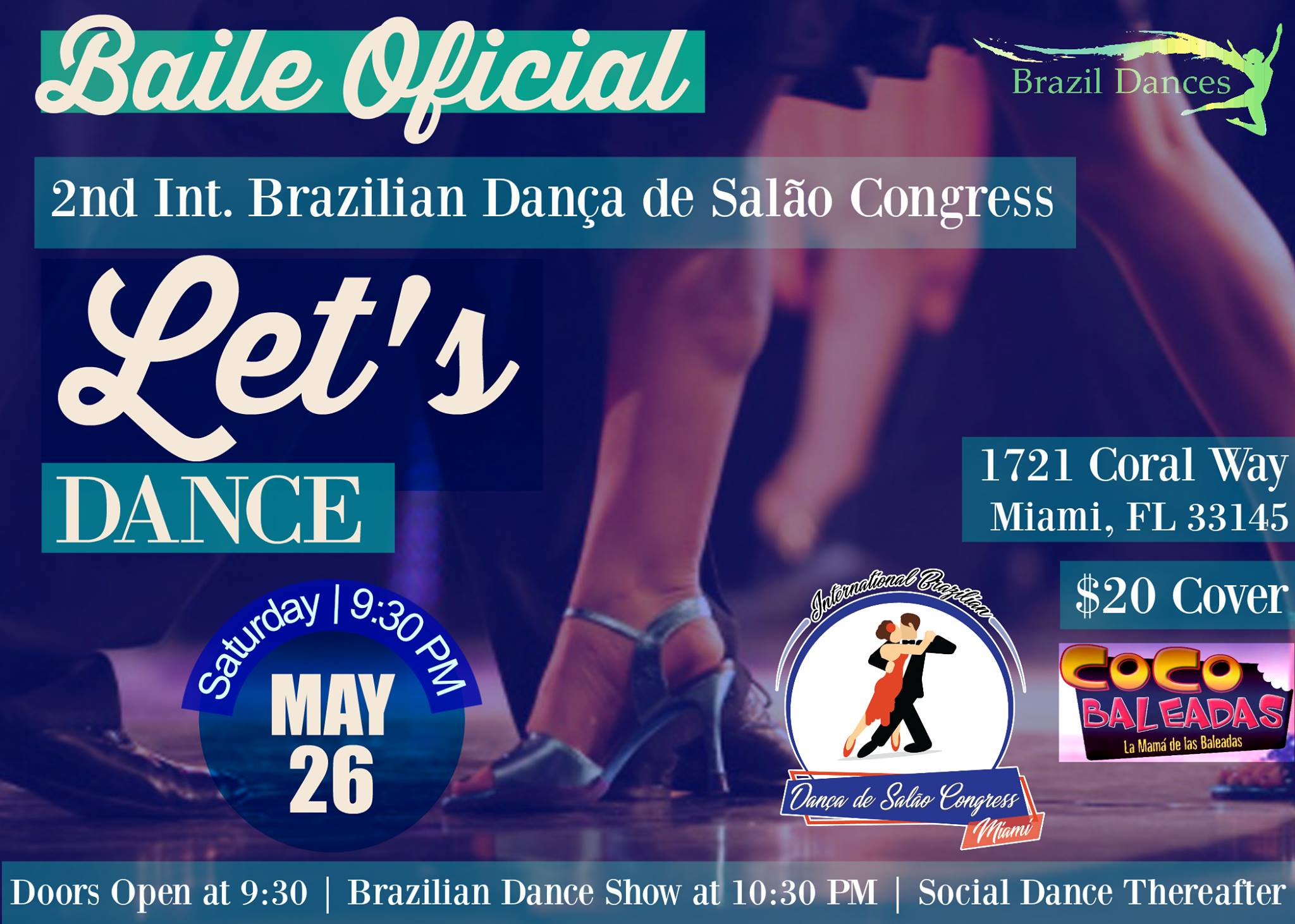 Baile Oficial - 2nd Int. Brazilian Dança de Salão Congress