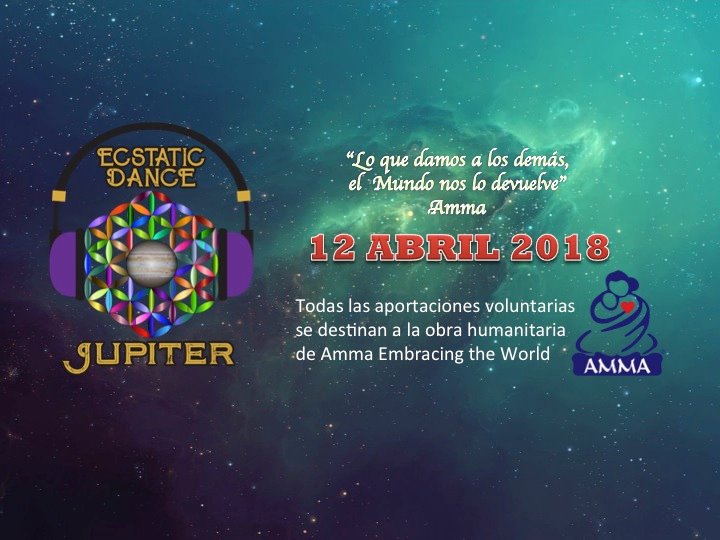Ecstatic Dance Jupiter - Apoyando Embracing the World