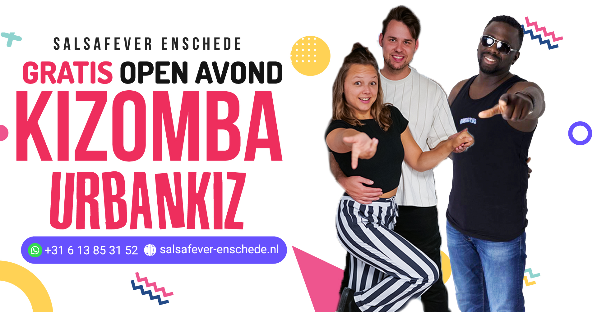 Kizomba Open Avond in Enschede - Voor Beginners En Instromers - Kizomba Enschede
