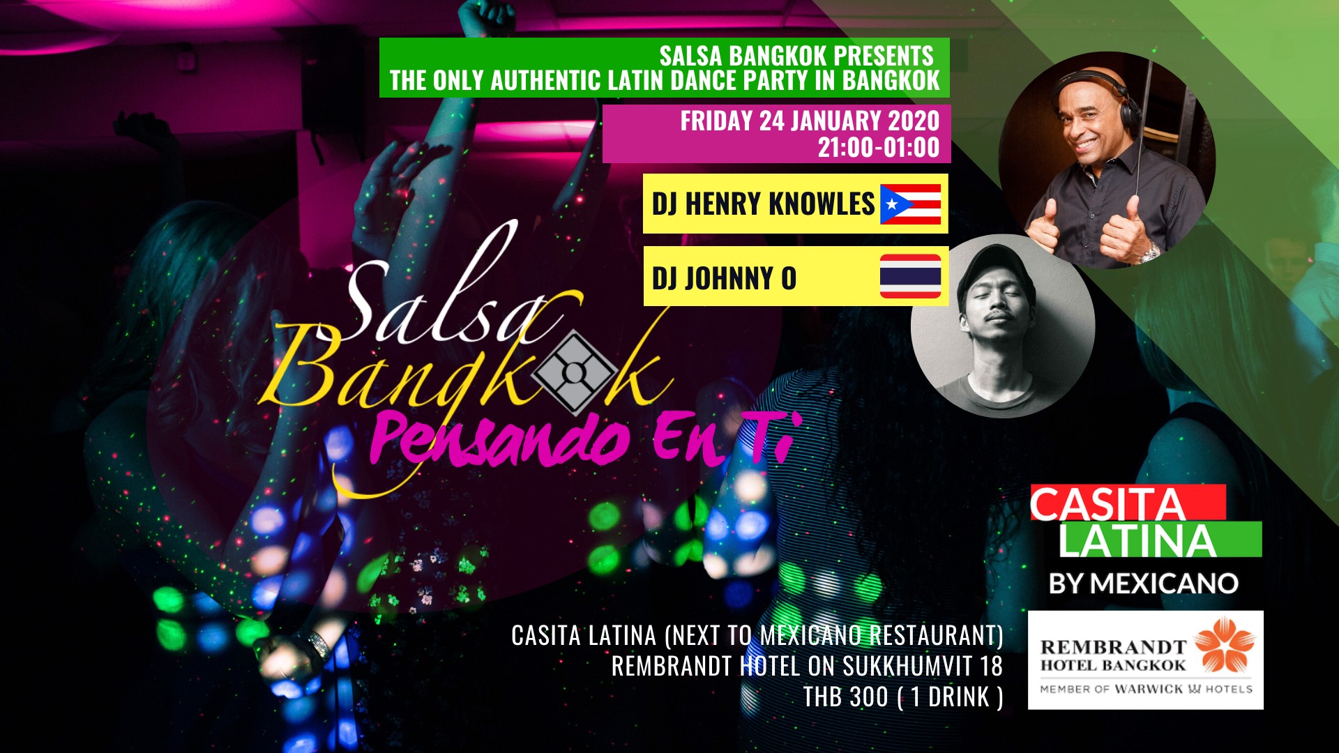 Salsa Bangkok Party - Pensando en Ti