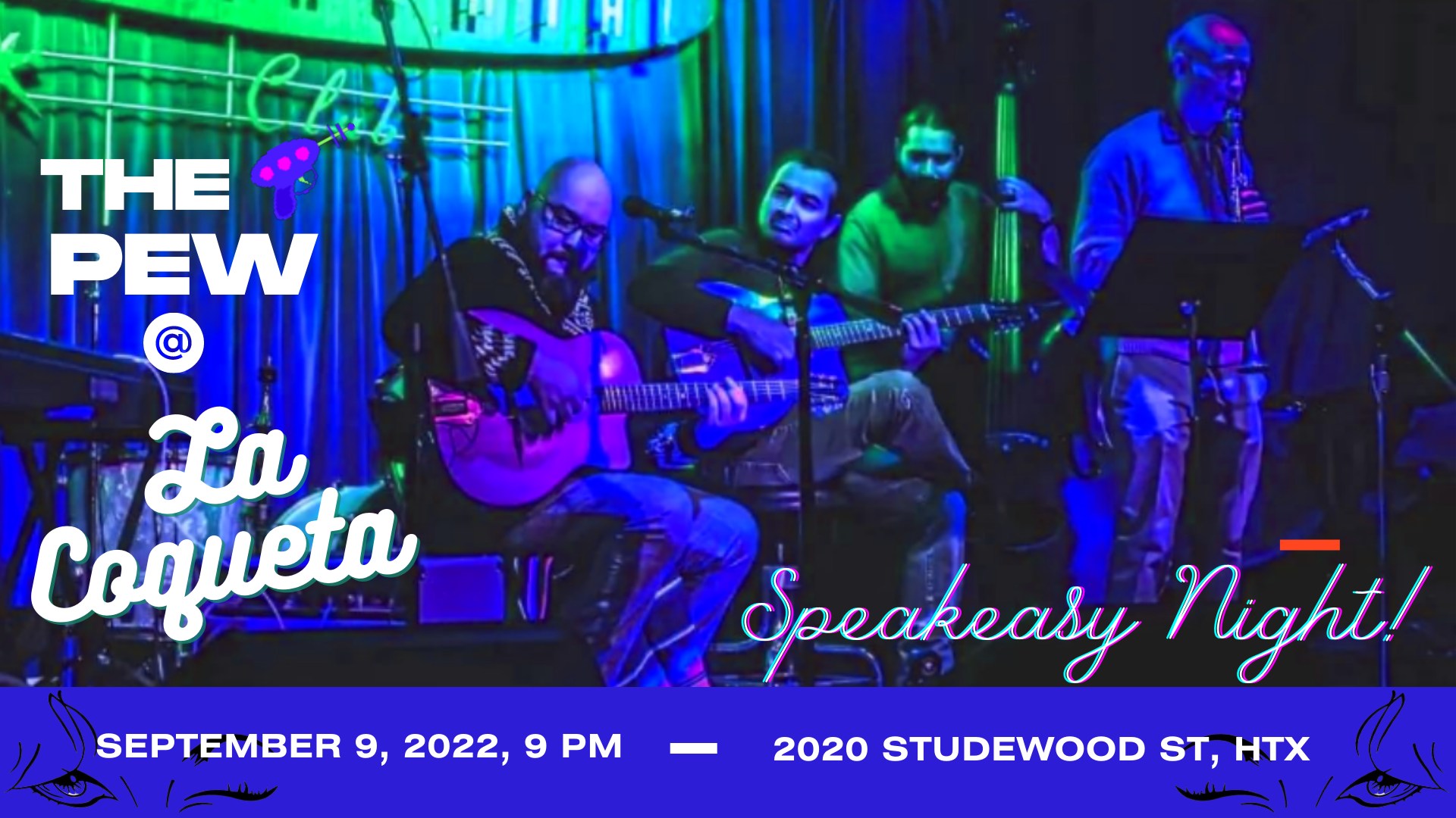 Speakeasy night with The Pew
