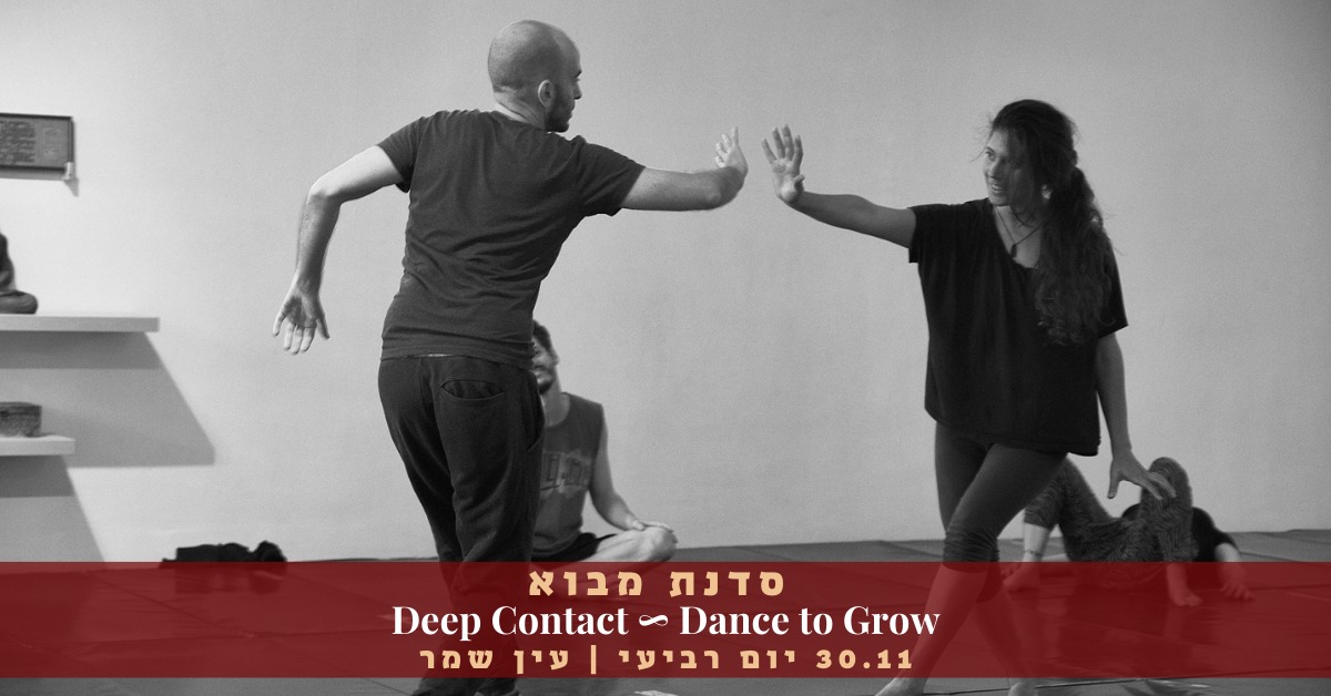 סדנת מבוא Deep Contact עין שמר
