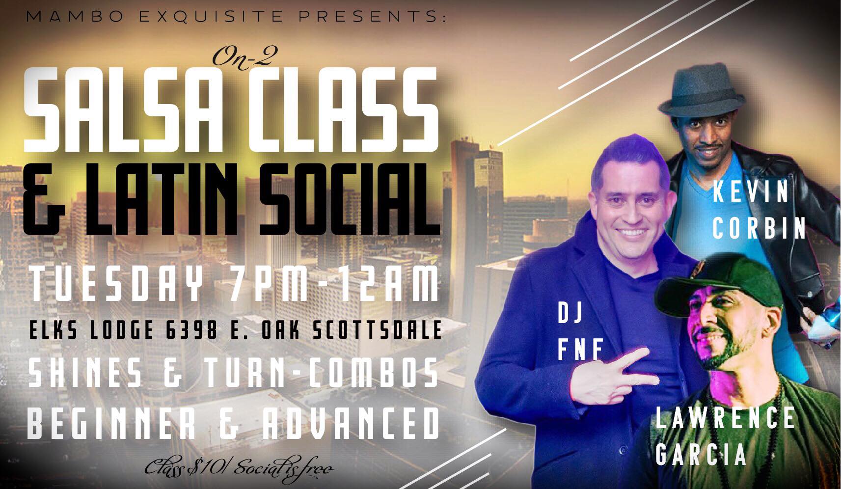 Salsa Class & Latin Social with Mambo Exquisite