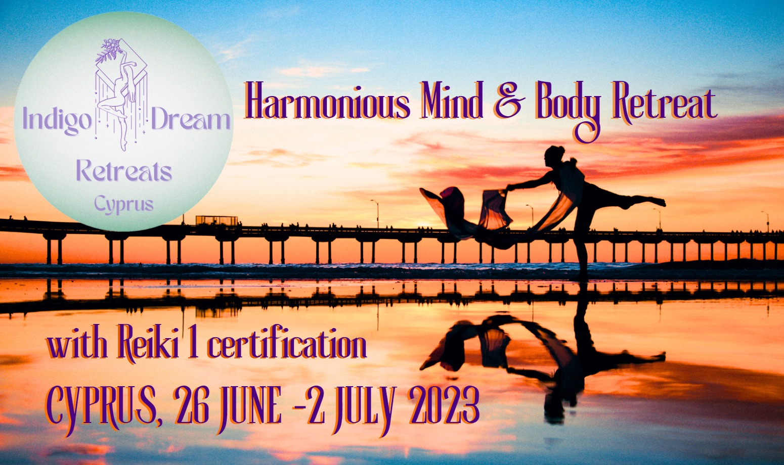 Harmonious Mind & Body 6-night Retreat in Cyprus, with Reiki 1 certification